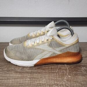 Reebok CrossFit Nano 9 Women's Athletic Training Gym Shoes Size 7.5 Skull Gray